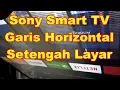 Download Lagu Rahasia Perbaiki Sony Smart TV 50 in Garis Horizontal Setengah Layar Modal Isolasi