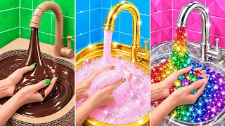 Giàu vs Nghèo vs Cô Gái Siêu Giàu Trang Điểm Cực | Tình Huống Hài Hước Super Hyper DO