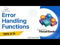 Error Handling Functions in VB 6 On Error Resume Next On Error Goto Label in Visual Basic 6 0