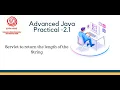 String Length Servlet YCMOU TYBCA Adv Java Practical 2 1 Asterix Solution