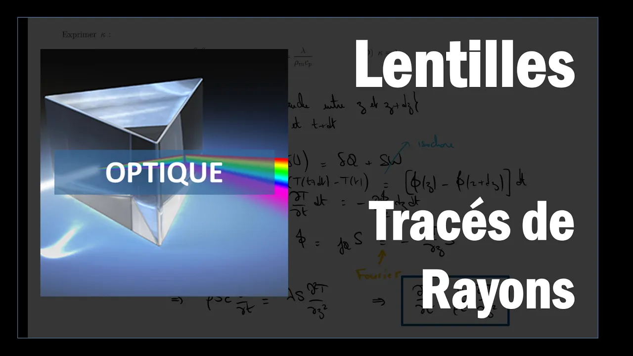 Comment tracer les images d'objets à travers des lentilles ?