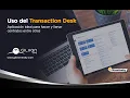 Como se usa el Transaction Desk Aplicacion ideal para hacer y llenar contratos entre otros