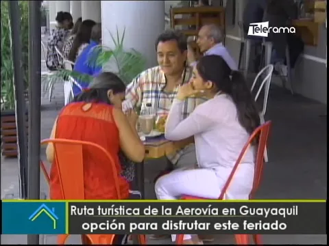 Ruta turística de la Aerovía en Guayaquil opción para disfrutar este feriado