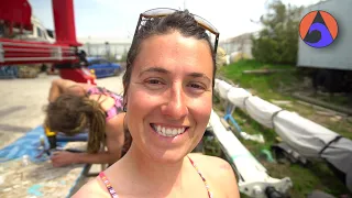 LIFE on a SMALL BOAT | RADAR DIY Mast INSTALL [Wildly Intrepid Sailing Ep 47]