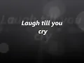Faydee ft Lazy J - Laugh till you cry- Lyrics