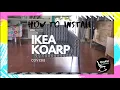 How to install your IKEA Koarp cushions - Rockin Cushions