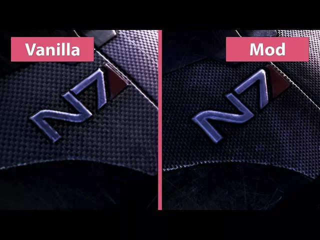 [4K] Mass Effect 3 – Vanilla vs. ALOT Texture Mod Pack Graphics Comparison