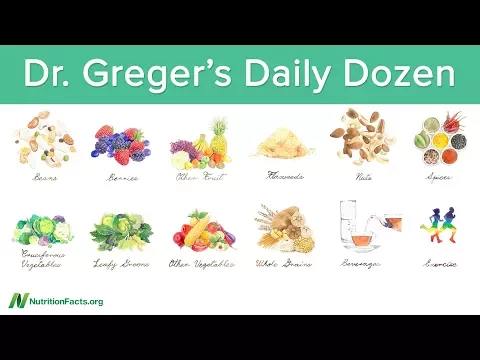 Download MP3 Dr. Greger's Daily Dozen Checklist