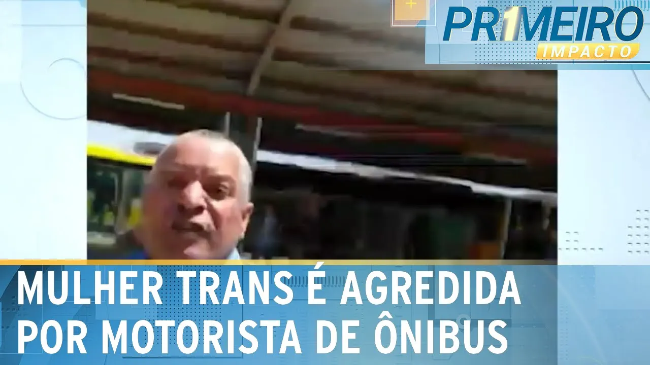 DF: mulher trans é agredida por motorista de ônibus em terminal | Primeiro Impacto (19/09/23)