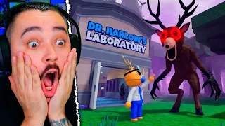 🧫 ENCOTREI O LABORATÓRIO DO DR HARLOW NA FLORESTA!! | 99 NOITES NA FLORESTA - ROBLOX