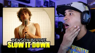 Benson Boone - Slow It Down (Official Music Video) Reaction