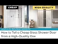 Cheap vs Quality Glass Shower Doors How to Spot the Difference Before You Buy