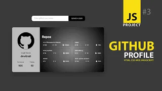 Let s Build a Github Profile Search Web App Using JavaScript Github Profile Finder Application