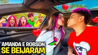 ROBSON E A AMANDA SE BEIJARAM * Novo casal dos rosa !