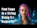How to Find All Capital Letters in a String Using C Regular Expressions