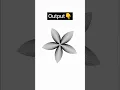 Flower design in Python by using Turtle