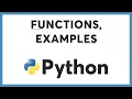 Python For Beginners - 7 Python Functions Python In Telugu Python Full Course Python Course
