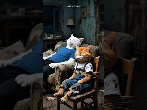Cat Mother Saved her Son And Family.🙀 #shorts #catstory #shortfeed