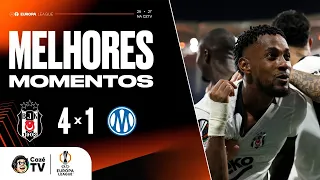 MELHORES MOMENTOS: BEŞIKTAŞ 4 X 1 OLYMPIQUE MARSEILLE | EUROPA LEAGUE 26/27 | 1ª RODADA