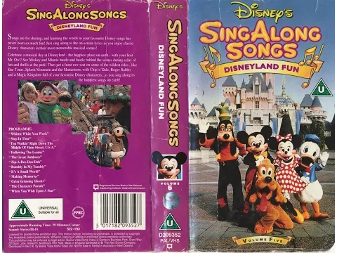 Download MP3 Disney Sing Along Songs: Disneyland Fun (60th Anniversary Tribute)