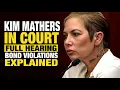 Full Court Hearing Kim Mathers Eminem s Ex-Wife Appears Before the Judge