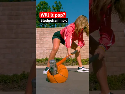 What pops a basketball? 🤔🏀