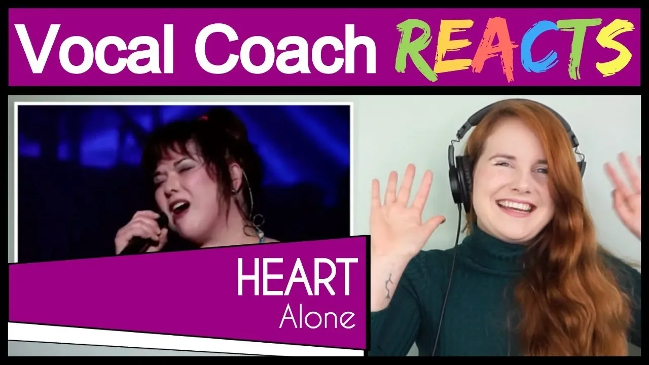 Vocal Coach reacts to Heart - Alone (Nancy and Ann Wilson Live)