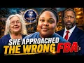 FBA Sista Checks Anti-Black White Woman For Doing This