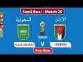 Lagu مباراة الاردن والسعودية كأس العرب - بث مباشر | Jordan vs Saudi Arabia Arab Cup - Live Stream