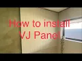 How to install VJ Panelling