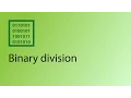 Binary Division