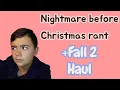 The Nightmare Before Christmas x Bath Body Works RANT HUGE Fall 2 Haul