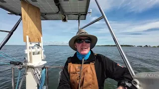 S3E9 Sailing from the Potomac and Heading to Reedville on the Great Wicomico River