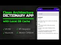 How to Make a Clean Architecture Dictionary App WITH CACHING - Android Studio Tutorial