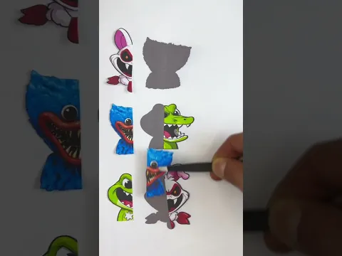 Poppy playtime chapter 5 the prototype & Lilly lovebraids paper puzzle #poppyplaytime #prototype