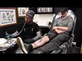 Tattooing a Traditional Lighthouse