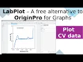 LabPlot TUTORIAL The FREE OriginPro Alternative for Researchers Plot CV data