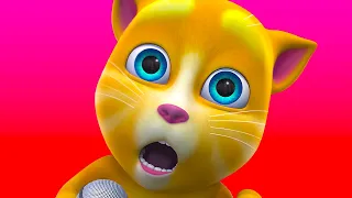 GINGER LEARNS TO SING Talking Tom Friends Cartoons For Kids WildBrain Kids