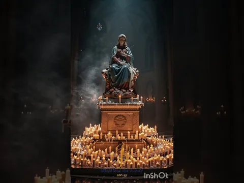 🙏Reza el Ángelus con Fe💖 Siente los Milagros y el Amor de la Virgen María😇🌹 #shorts #short #viral
