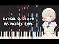 Download Lagu Kyokou Suiri Season 2 Ed - Invincible Love by Mamoru Miyano (Piano Tutorial \u0026 Sheet Music)