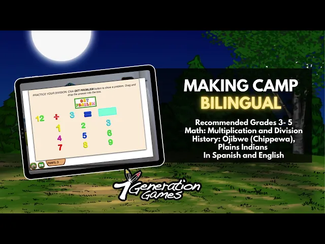 Making Camp Bilingual by 7 Generation Games