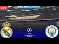 🔴 LIVE: Real Madrid vs Manchester City | UEFA Champions League 2025/26 | PES 21 Gameplay