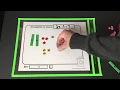 Solving equations with algebra tiles - 3 examples
