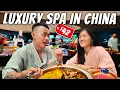 We Spent 18 HOURS In CHINA S ALL-INCLUSIVE SPA in Chengdu Better Than Staying in a Hotel