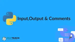 1 4 Input Output Comments Chapter 1 Review of python basics PYTHON CLASS 12