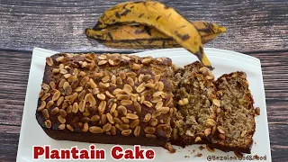 plantain cake how to use your ripe plantain for sweet cake bezalea
