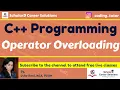 Operator Overloading C Programming