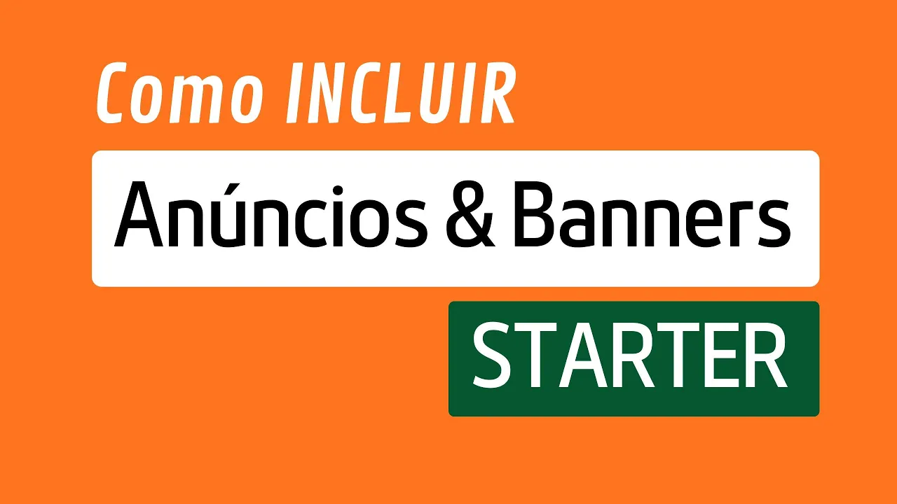 Incluir Anúncios Adsense e Publicidade no Blogger Template Starter