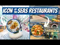 We Eat Everything on Icon of the Seas and Rank All the Restaurants and Bars
