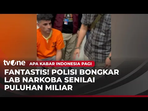 Bareskrim Polri Bongkar Laboratorium Narkoba Jaringan Iran